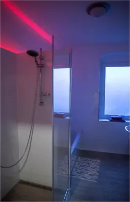 Ein Badezimmer in der Unterkunft Ferienwohnung K4