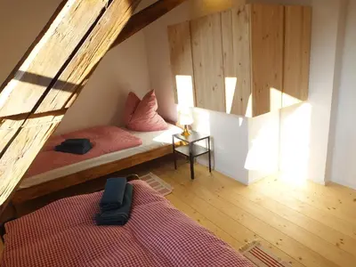 Ein Bett oder Betten in einem Zimmer der Unterkunft 