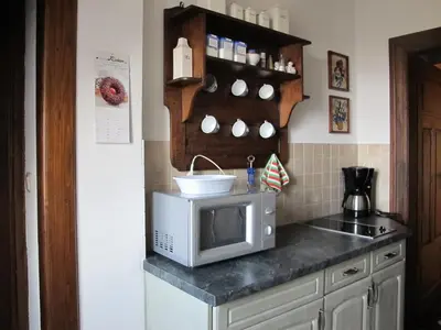 Küche/Küchenzeile in der Unterkunft Ferienwohnung mit tollem Ausblick