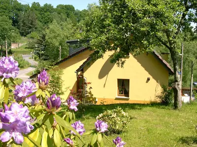 Ein Garten an der Unterkunft Ferienwohnung 