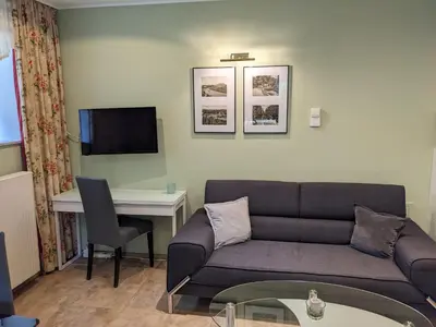 TV/Unterhaltungsangebot in der Unterkunft Altenberger Stadtvilla