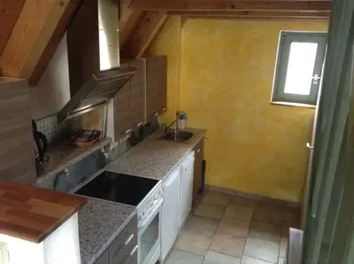 Küche/Küchenzeile in der Unterkunft Ferienhaus Nicolaus