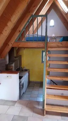 Küche/Küchenzeile in der Unterkunft Ferienhaus Nicolaus