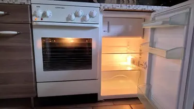 Küche/Küchenzeile in der Unterkunft Ferienhaus Nicolaus