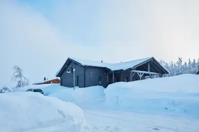 Beerenhaus im Winter