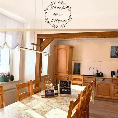 Ferienhaus Landeskrone für 10 Personen mit Sauna