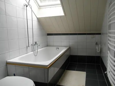 Ein Badezimmer in der Unterkunft Apartment-Ferienwohnung Dresden-Briesnitz