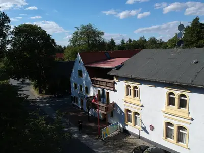 Das Gebäude in dem sich das Hotel befindet