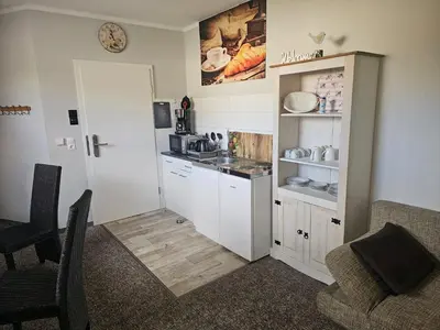 Küche/Küchenzeile in der Unterkunft Hotel Sonnenschein