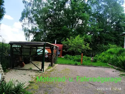 Grundriss der Unterkunft Kleines Gartenhaus am Mahler