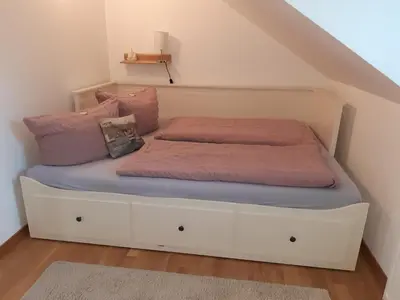 Ein Sitzbereich in der Unterkunft Stilvolle Ferienwohnung am Großen Garten