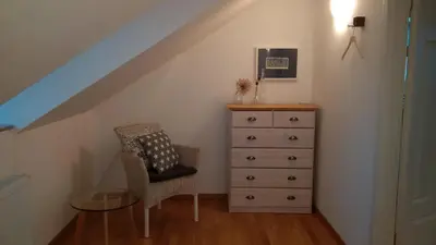 Grundriss der Unterkunft Stilvolle Ferienwohnung am Großen Garten