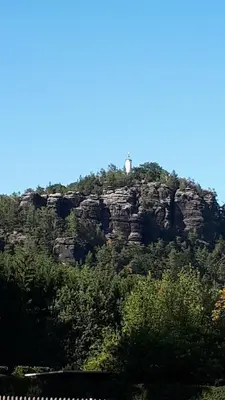 Naturlandschaft in der Nähe der Ferienwohnung