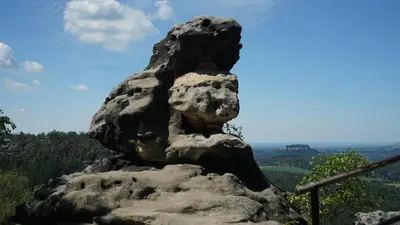 Naturlandschaft in der Nähe der Ferienwohnung