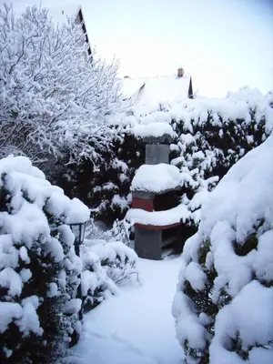 Gaststätte & Pension Jiedlitz im Winter