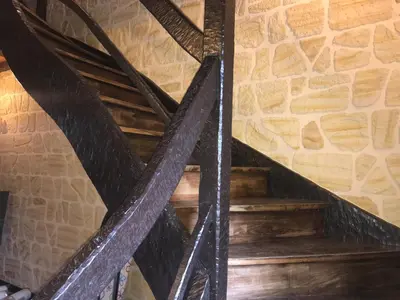 Grundriss der Unterkunft Gemütliche Ferienwohnung TURMZIMMER im Rittergut Leppersdorf bei Dresden