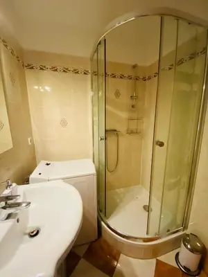 Ein Badezimmer in der Unterkunft Fewo Dresden Zentrum Nähe Hauptbahnhof