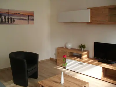 TV/Unterhaltungsangebot in der Unterkunft Ferienwohnung in Döbeln