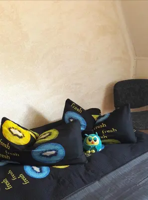 Ein Bett oder Betten in einem Zimmer der Unterkunft Ferienwohnung Hesse