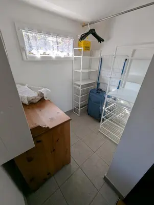 Ein Bett oder Betten in einem Zimmer der Unterkunft Haus Perthen