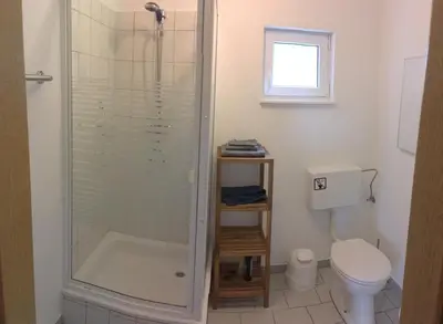 Ein Badezimmer in der Unterkunft Ferienwohnung Magdalena