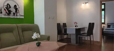 Ein Sitzbereich in der Unterkunft Phoenix