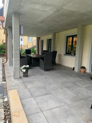 Ein Patio oder anderer Außenbereich in der Unterkunft Landhaus Gohrisch