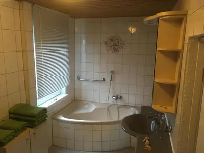 Ein Badezimmer in der Unterkunft Kipsenblick