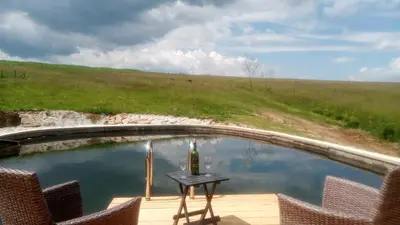 Naturlandschaft in der Nähe des Bed & Breakfasts