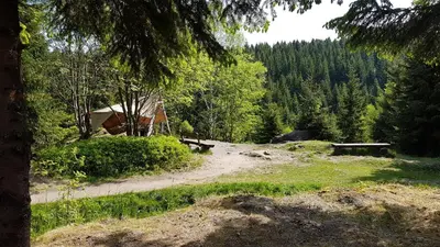 Naturlandschaft in der Nähe des Bed & Breakfasts