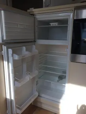 Küche/Küchenzeile in der Unterkunft Ferienwohnung zum Storchennest