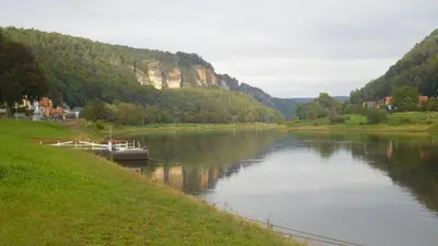 Naturlandschaft in der Nähe der Ferienwohnung