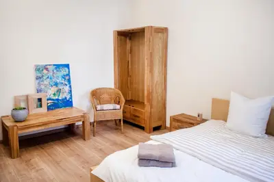 Ein Bett oder Betten in einem Zimmer der Unterkunft Apartment Dora