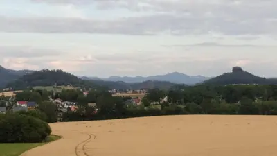 Naturlandschaft in der Nähe der Ferienwohnung