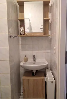 Ein Badezimmer in der Unterkunft Ferienwohnung Paula