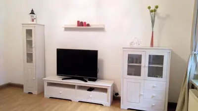TV/Unterhaltungsangebot in der Unterkunft Ferienwohnung Paula