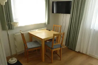 TV/Unterhaltungsangebot in der Unterkunft Campus Apartment Ernst