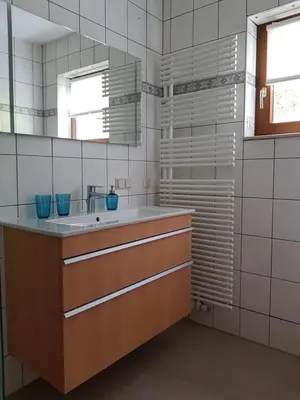 Ein Badezimmer in der Unterkunft Ferienwohnung Fischer