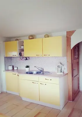 Küche/Küchenzeile in der Unterkunft Ferienhaus Polly - Keine Monteure