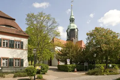 Das Gebäude in dem sich das Resort befindet