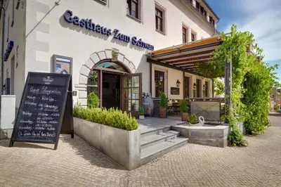 Das Gebäude in dem sich das Hotel befindet