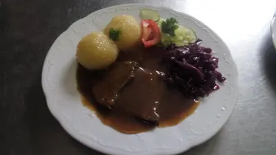 Essen im Hotel oder in der Nähe
