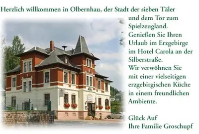 Grundriss der Unterkunft Hotel Carola