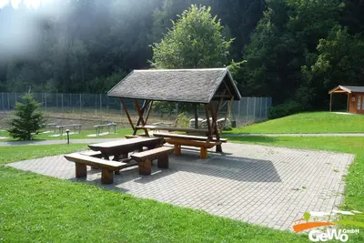 Naturlandschaft in der Nähe des Campingplatzes