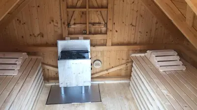 Grundriss der Unterkunft Ferienwohnung Eulennest