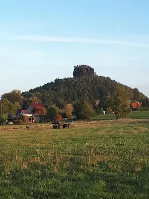 Naturlandschaft in der Nähe des Ferienhauses