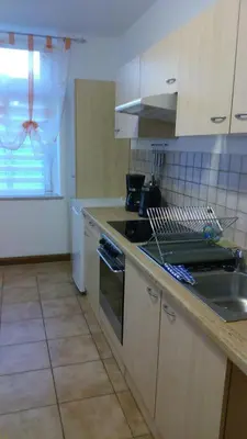 Küche/Küchenzeile in der Unterkunft Gästewohnung zum Wohlfühlen