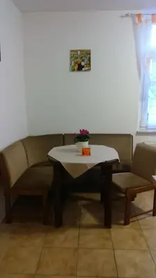 Ein Sitzbereich in der Unterkunft Gästewohnung zum Wohlfühlen