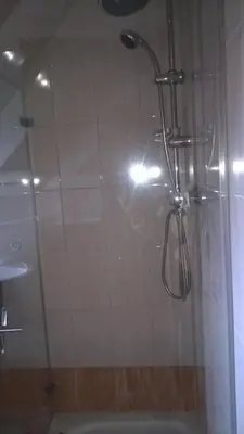 Ein Badezimmer in der Unterkunft Ferienhaus Fernblick Altenberg