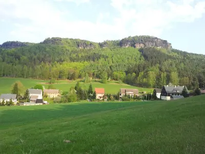 Naturlandschaft in der Nähe der Ferienwohnung